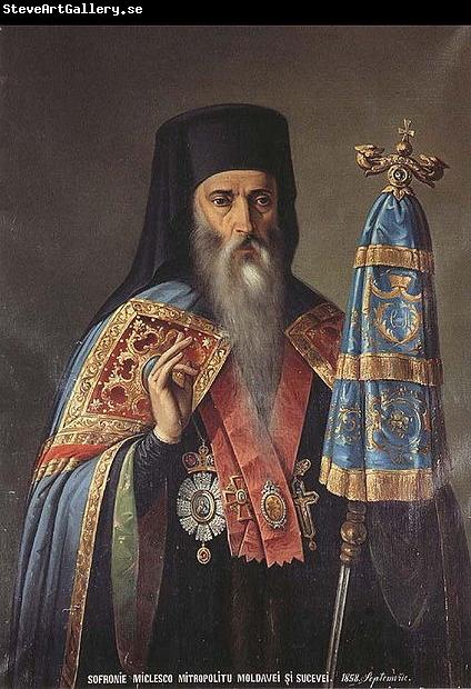 Nicolae Grigorescu Portrait of Metropolitan Sofronie Miclescu